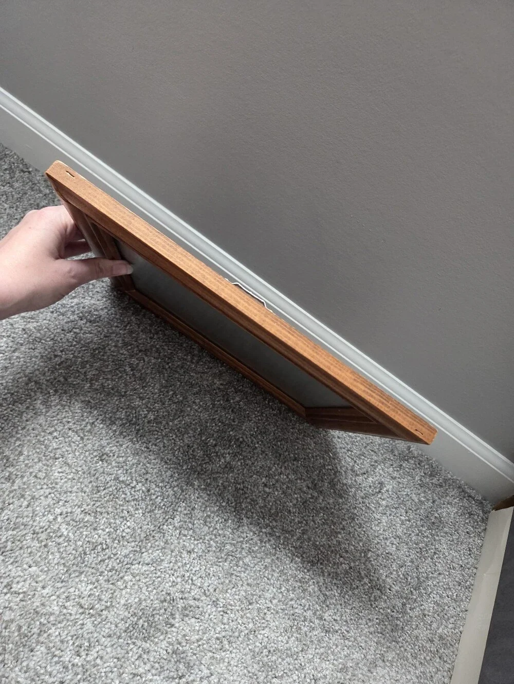 Brown Wood Frame